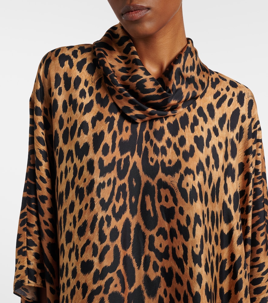  Gucci Gucci Maxikleid Aus Seide 