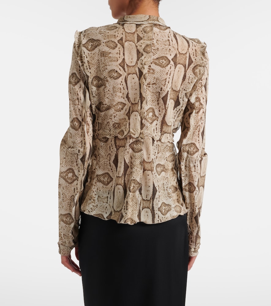  Gucci Gucci Bluse Aus Seide 