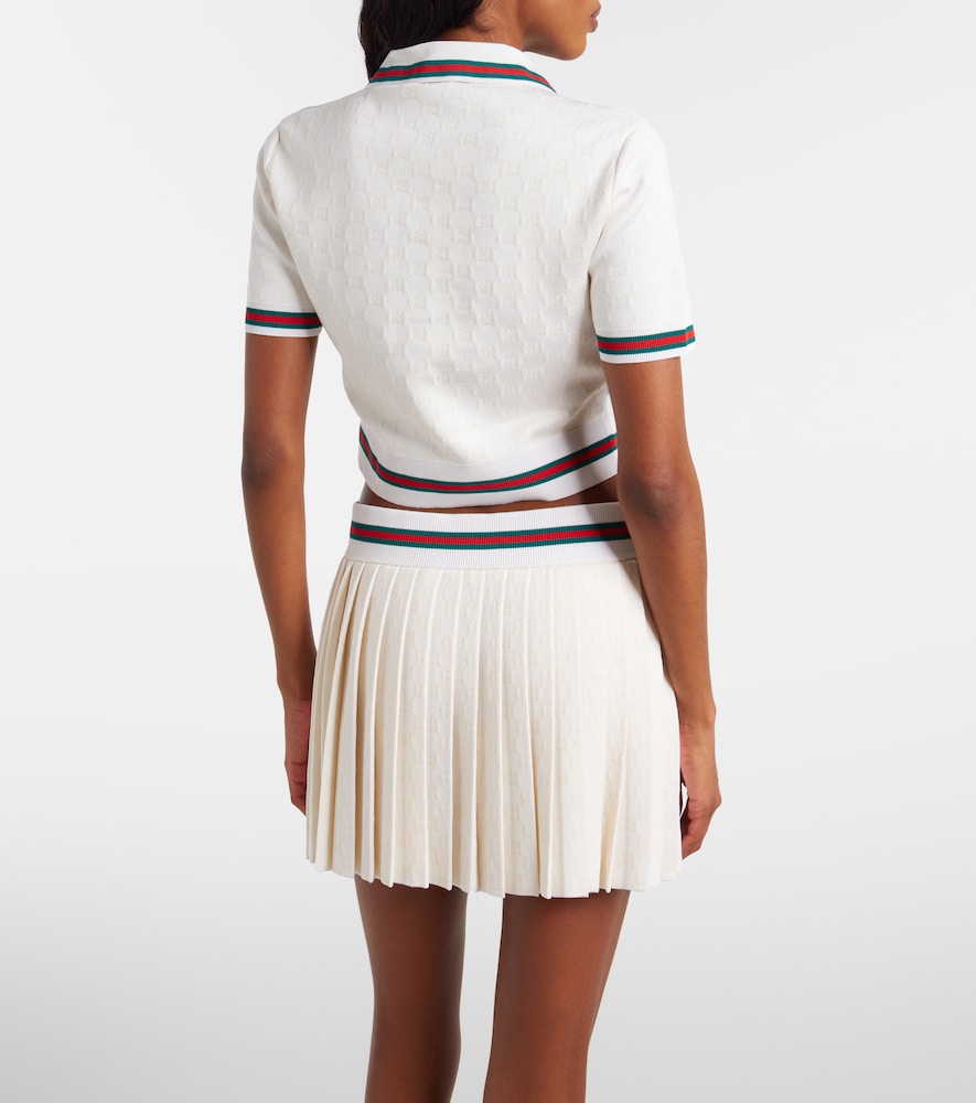  Gucci Gucci Polohemd Gg Aus Jacquard 