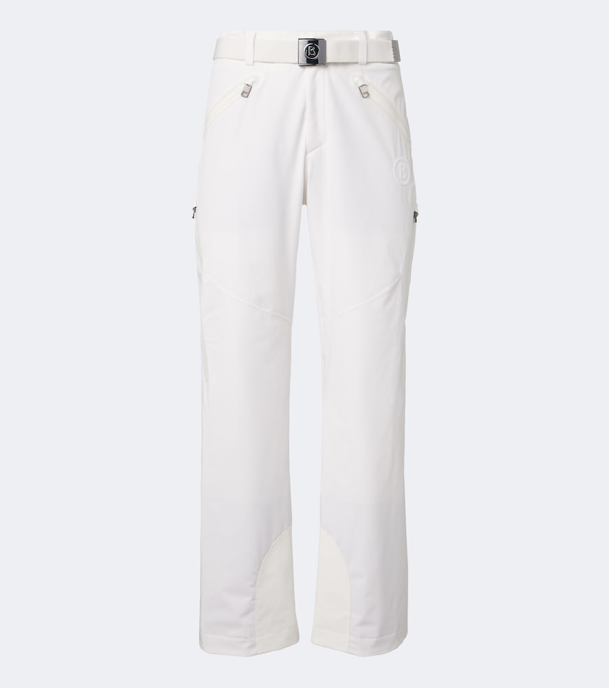 Bogner Tim Belted Ski Pants In White