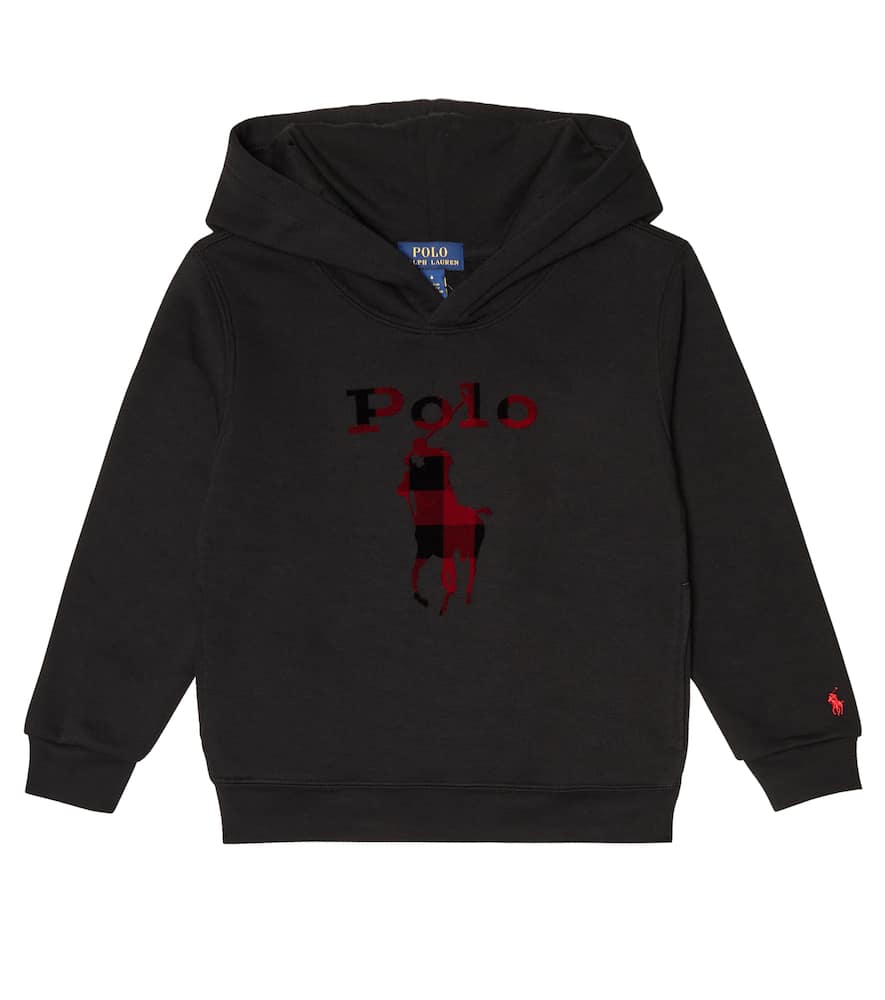 Polo Ralph Lauren Kids Logo cotton-blend hoodie