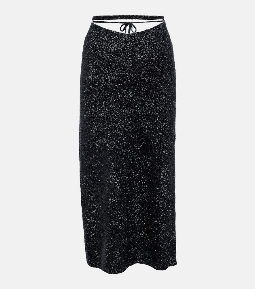 Rotate Pencil knit midi skirt
