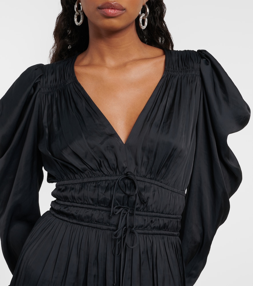  Ulla Johnson Ulla Johnson Lu Draped Satin Minidress 