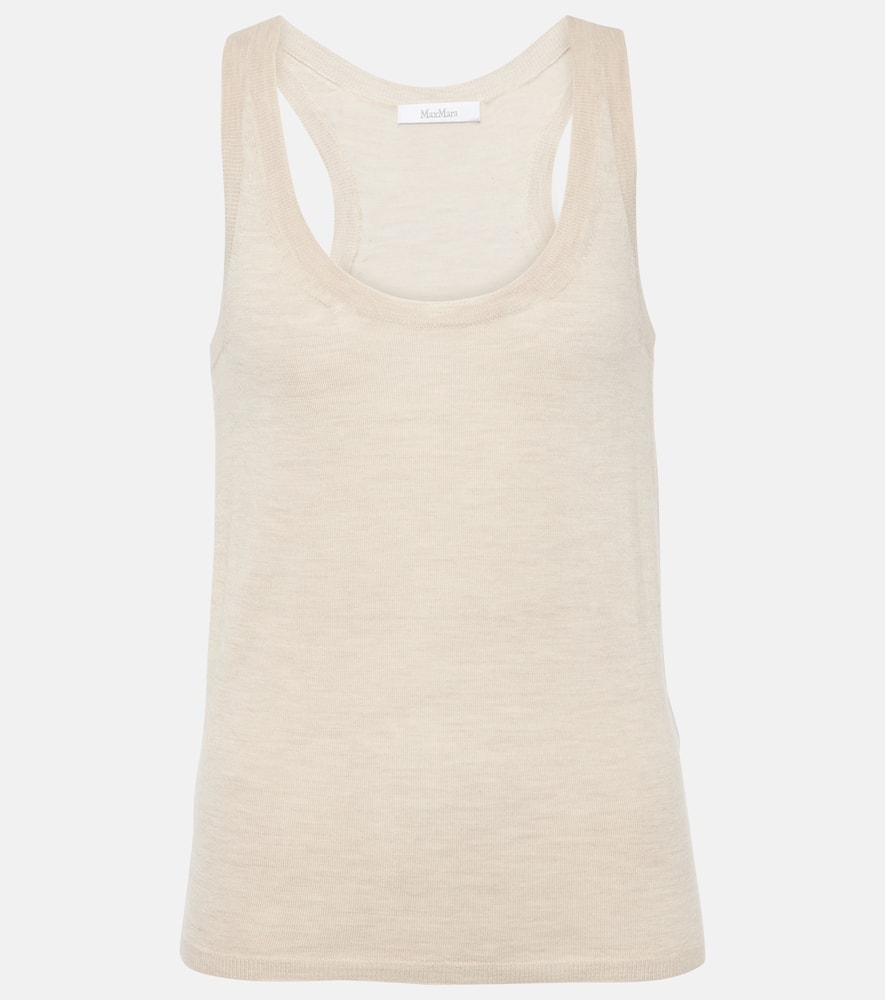 Max Mara Top "subscription" In Beige