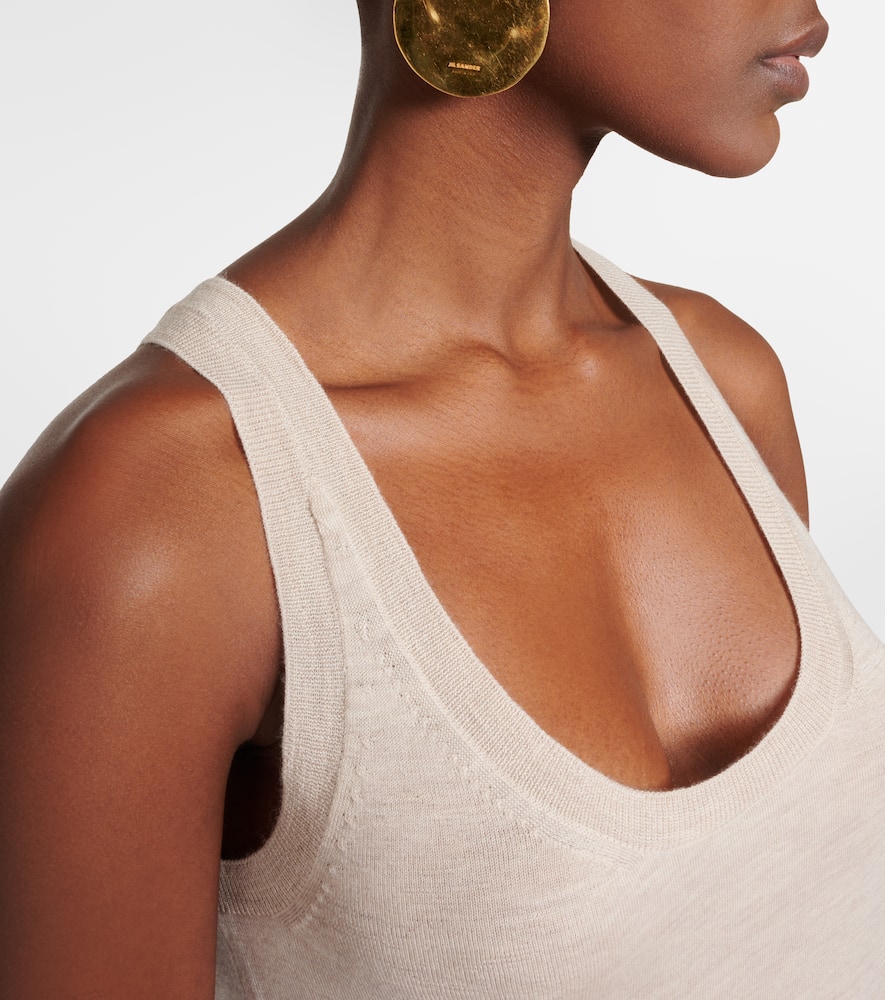 Max Mara Top "subscription" In Beige