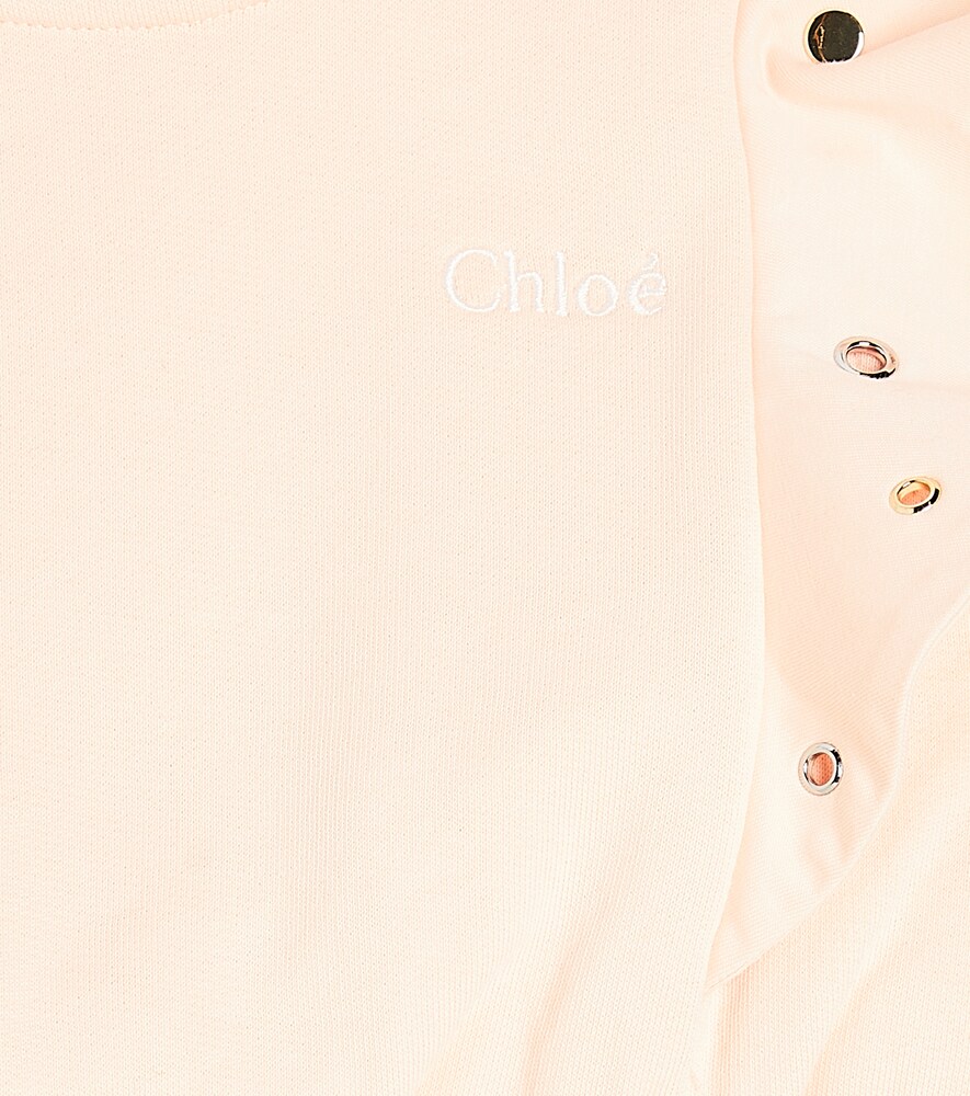  Chloe Kids Chloé Kids Playsuit Aus Baumwolle 