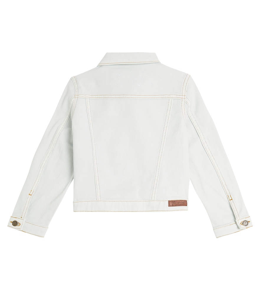  Bonpoint Bonpoint Bestickte Jeansjacke Cassidy 