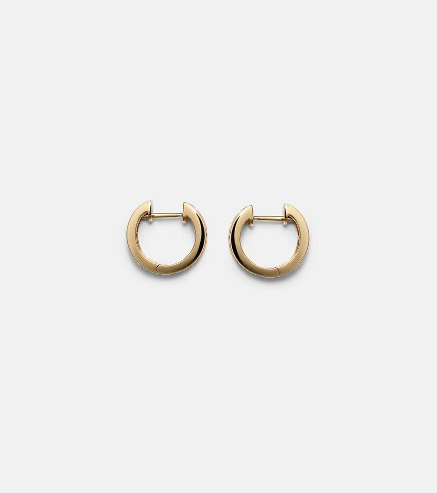 Anita Ko Hannah 18kt Gold Earrings With Diamonds In Gold