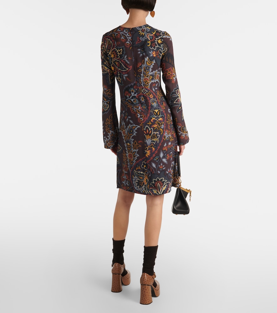  Etro Etro Bedrucktes Minikleid 