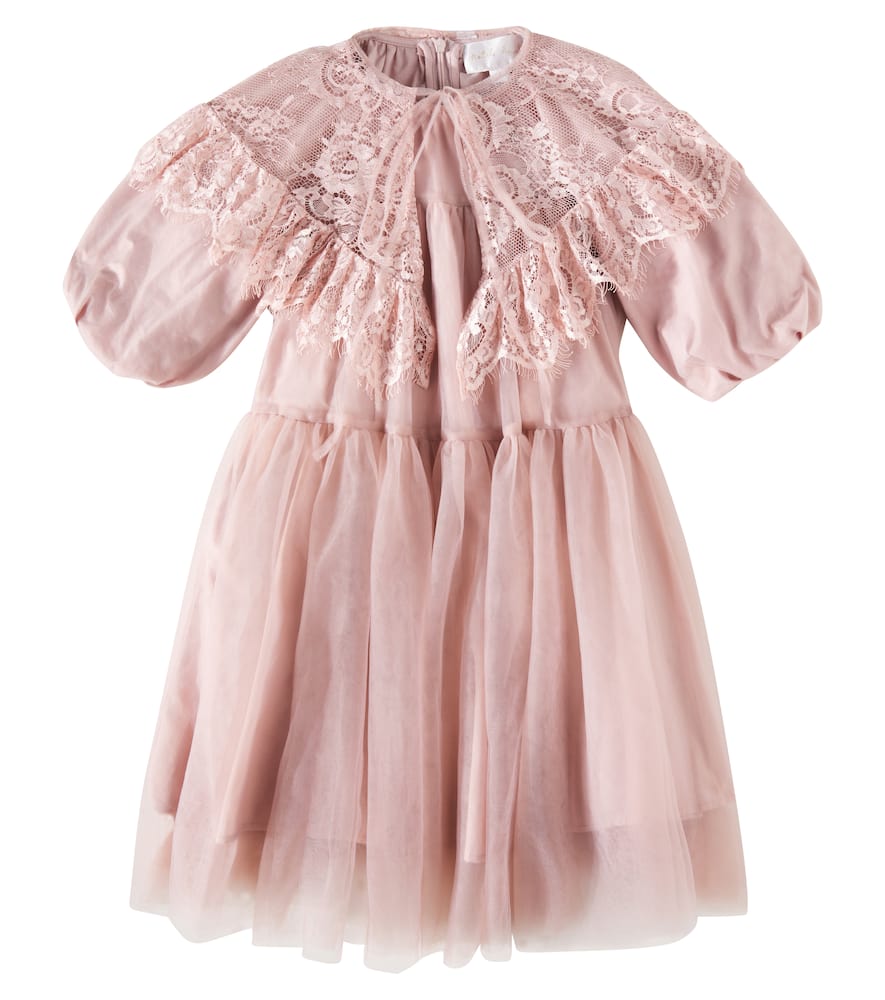 Petite Amalie Lace and tulle dress