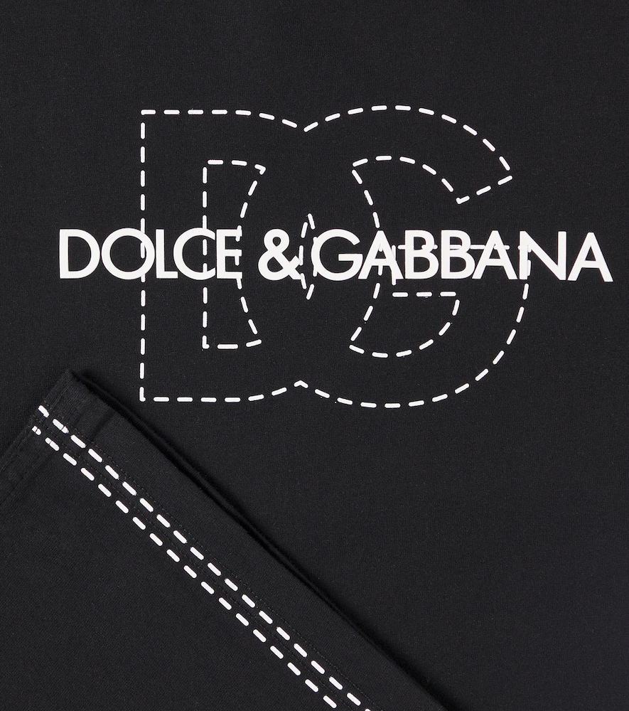 DOLCE & GABBANA LOGO COTTON T-SHIRT