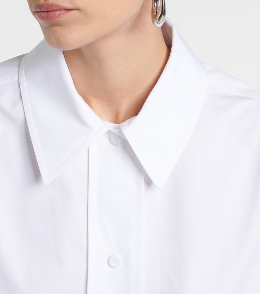  Jil Sander Jil Sander Camisa Oversized De Popleín De Algodón 