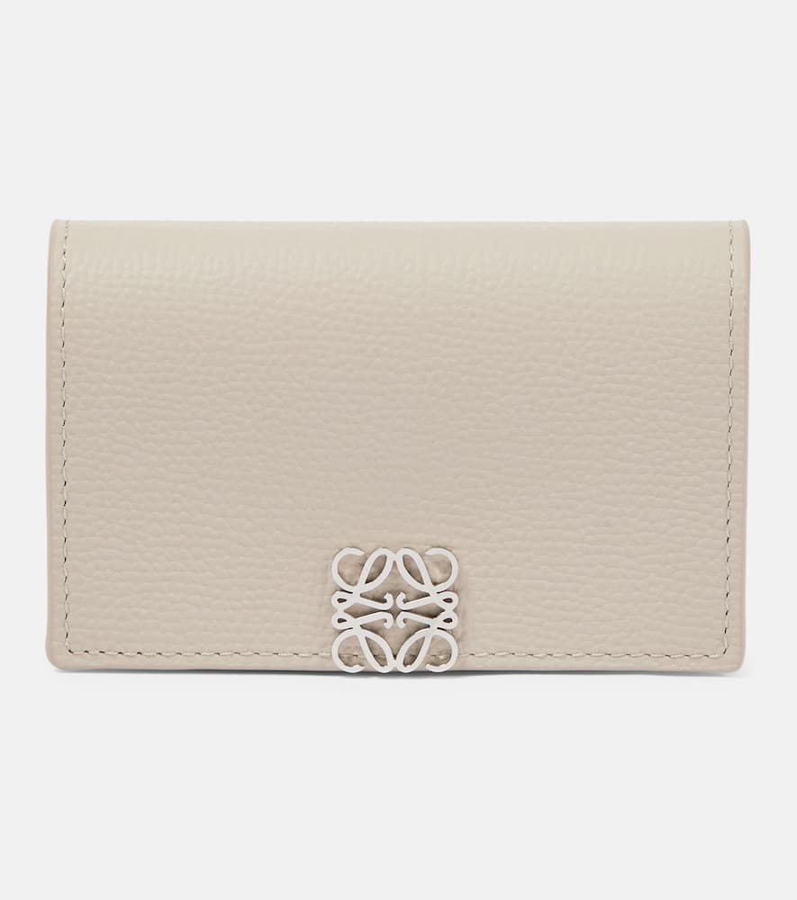 Loewe Anagram leather card holder