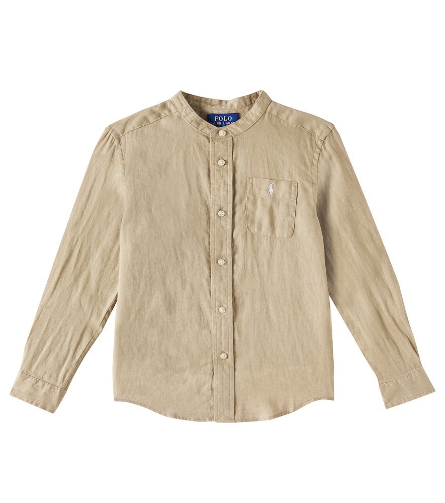 Polo Ralph Lauren Kids Postboy linen shirt