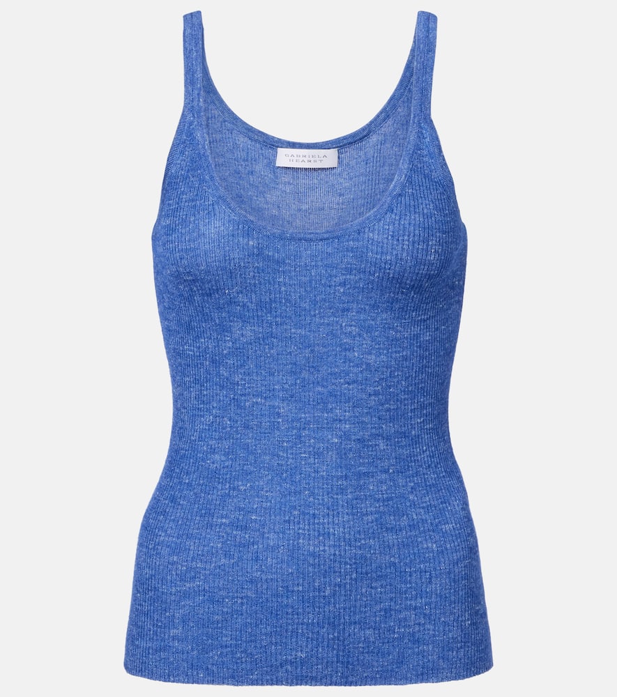 Cinxia cashmere, silk, and hemp tank top