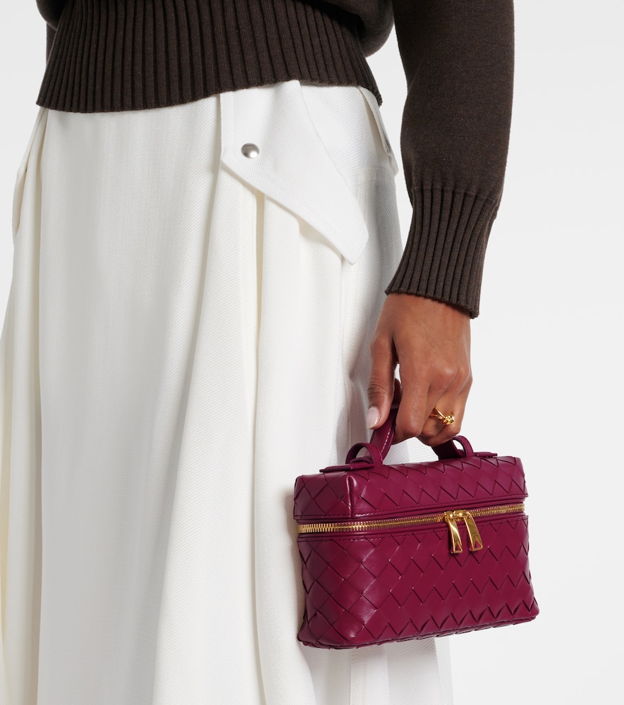 Bottega Veneta Bang Bang Intrecciato leather vanity bag