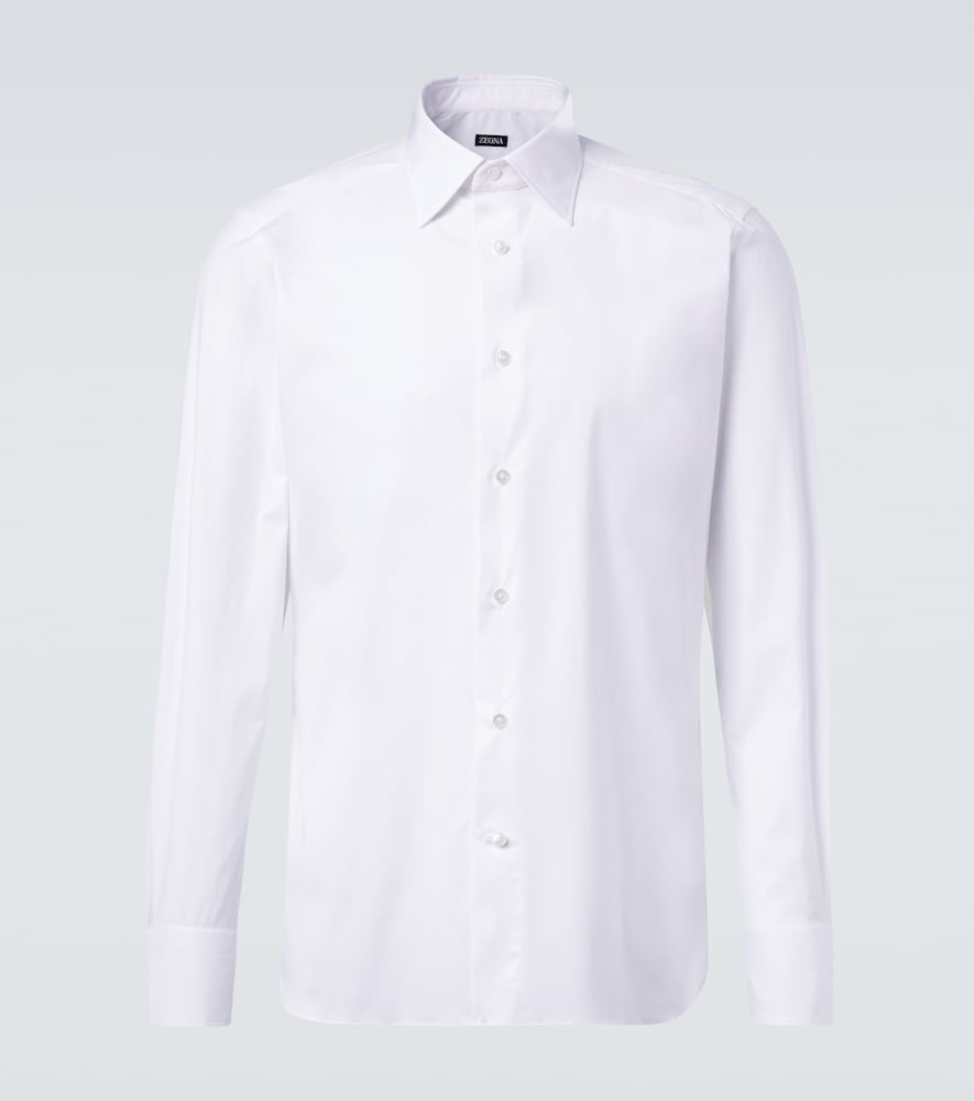 Zegna Cotton-blend shirt