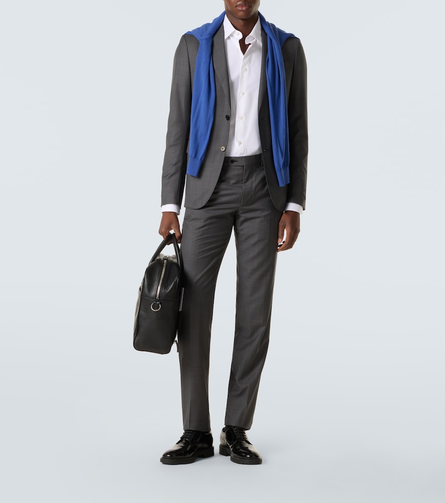  Zegna Zegna Hemd Aus Einem Baumwollgemisch 