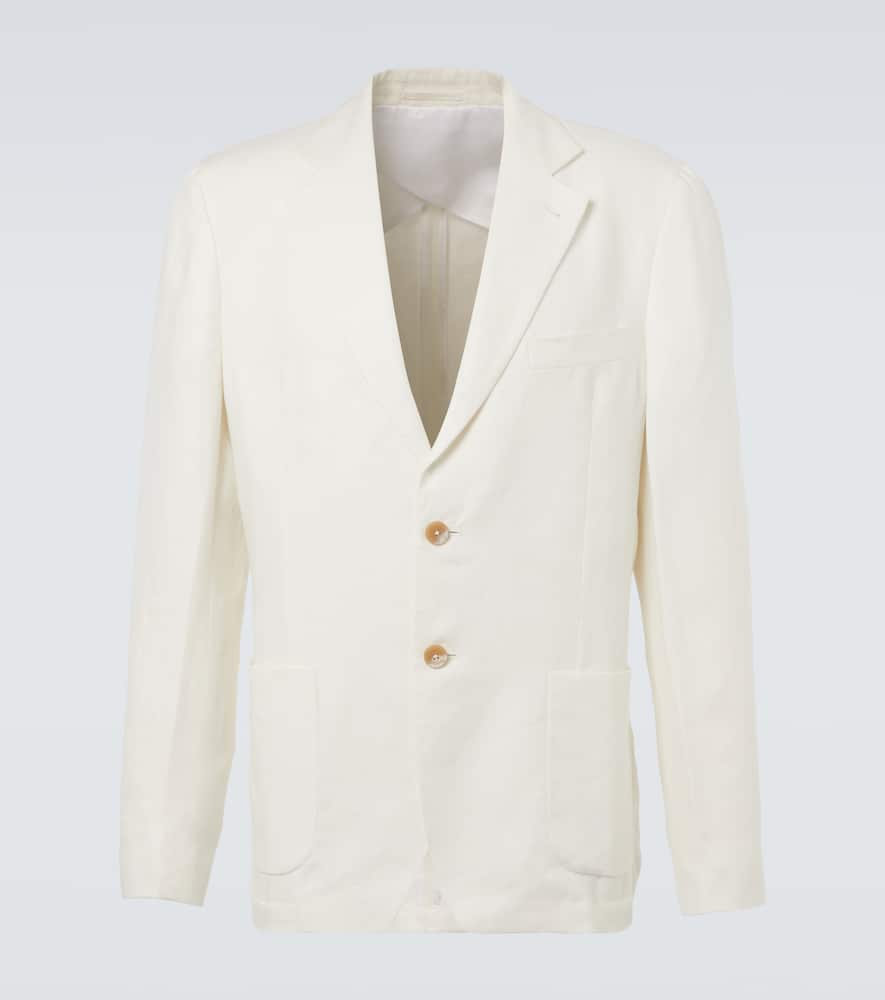 Paulo linen blazer