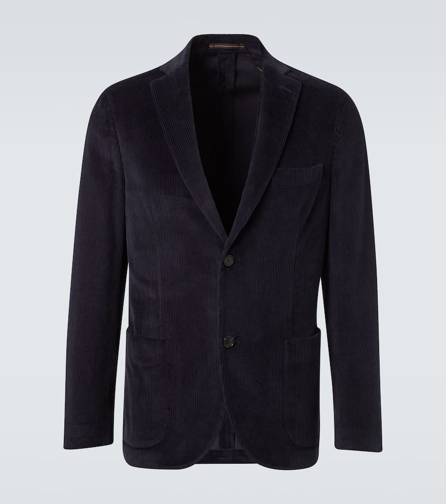 Cotton corduroy blazer