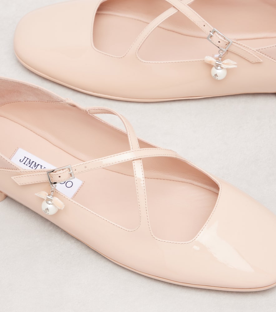  Jimmy Choo Jimmy Choo Ballerinas Eleri Aus Lackleder 