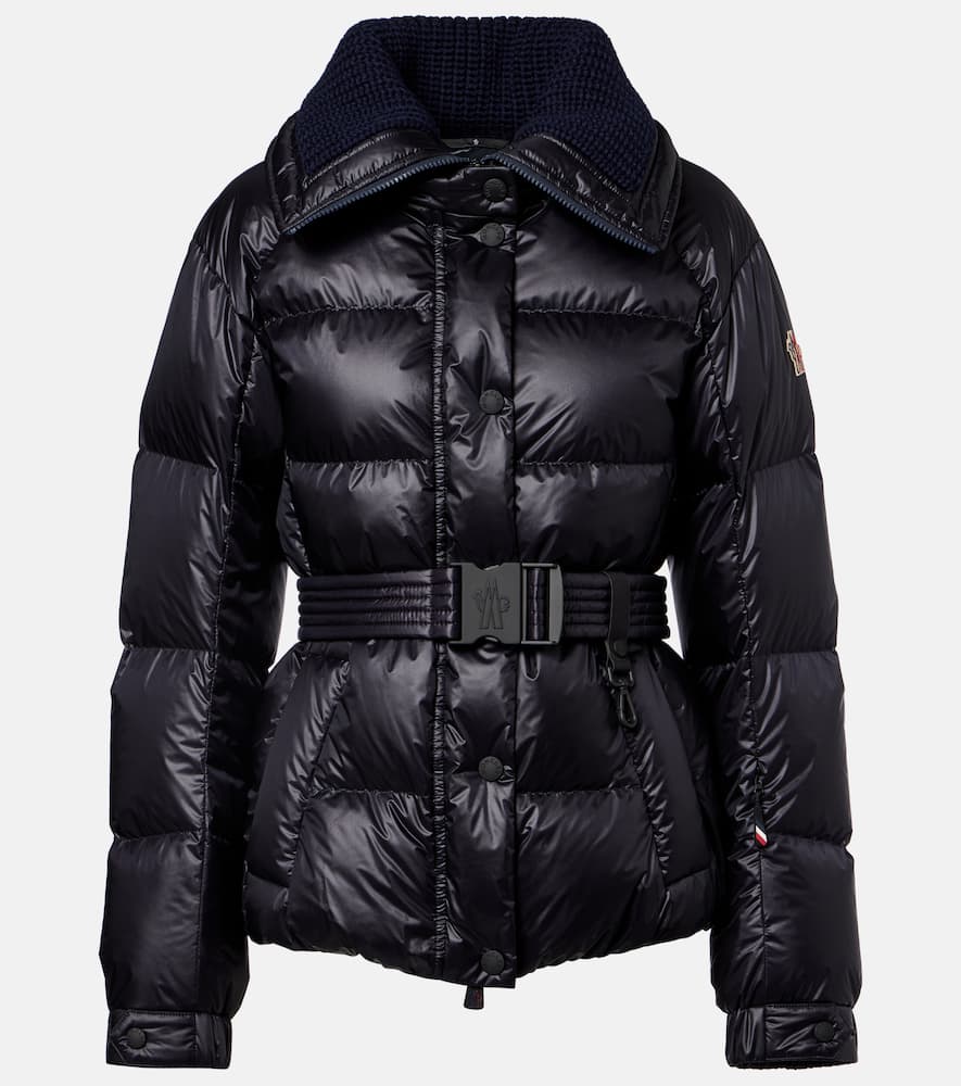 Moncler Bataillouse Down Ski Jacket In Black