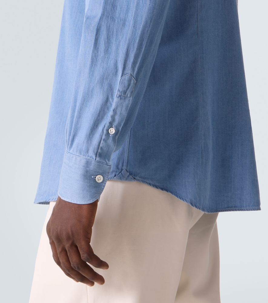  Thom Sweeney Thom Sweeney Camisa De Denim 