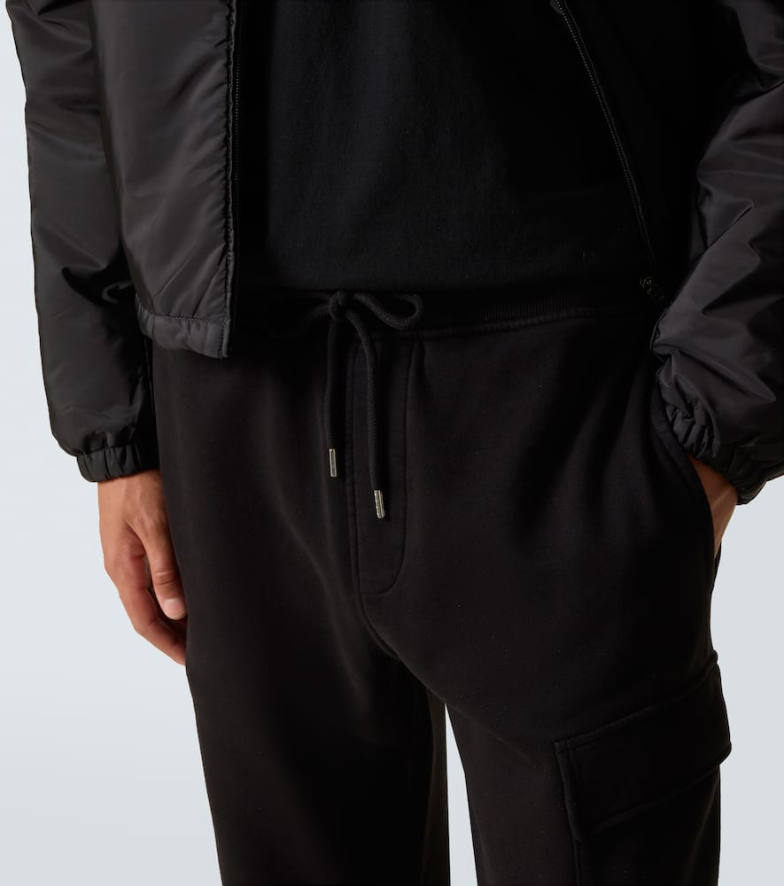 C.p. Company C. P. Company Cotton Fleece Sweatpants In Black