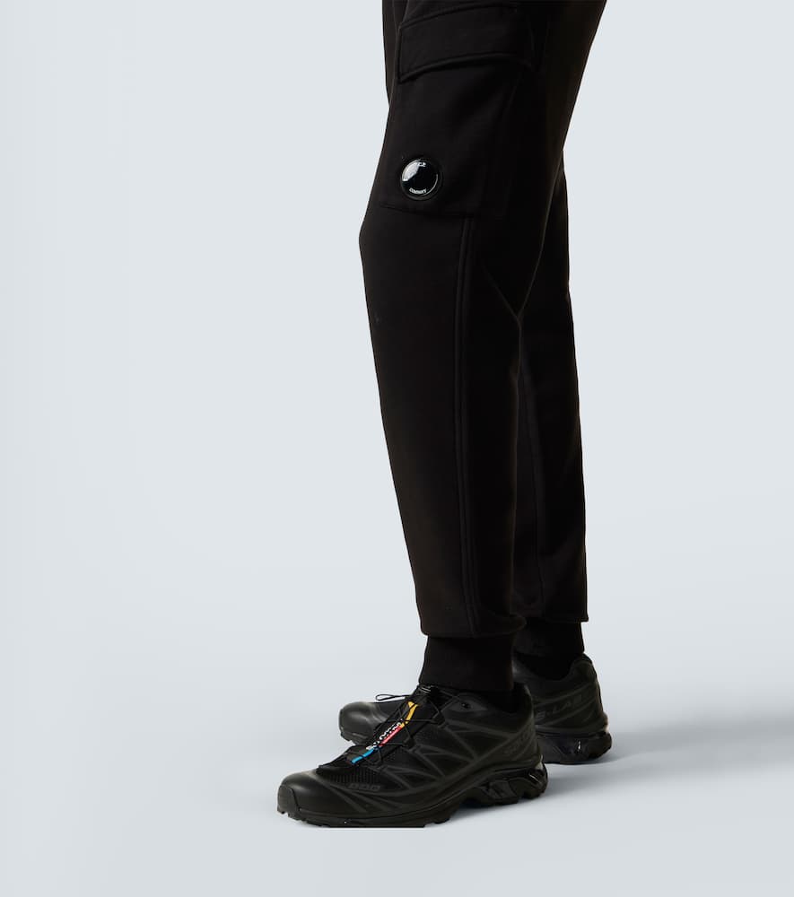 C.p. Company C. P. Company Cotton Fleece Sweatpants In Black