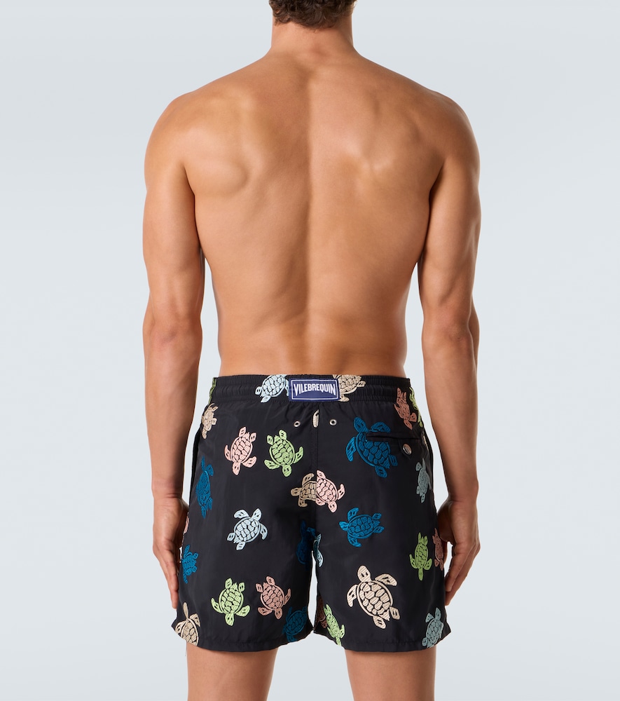  Vilebrequin Vilebrequin Bestickte Badeshorts Mistral 