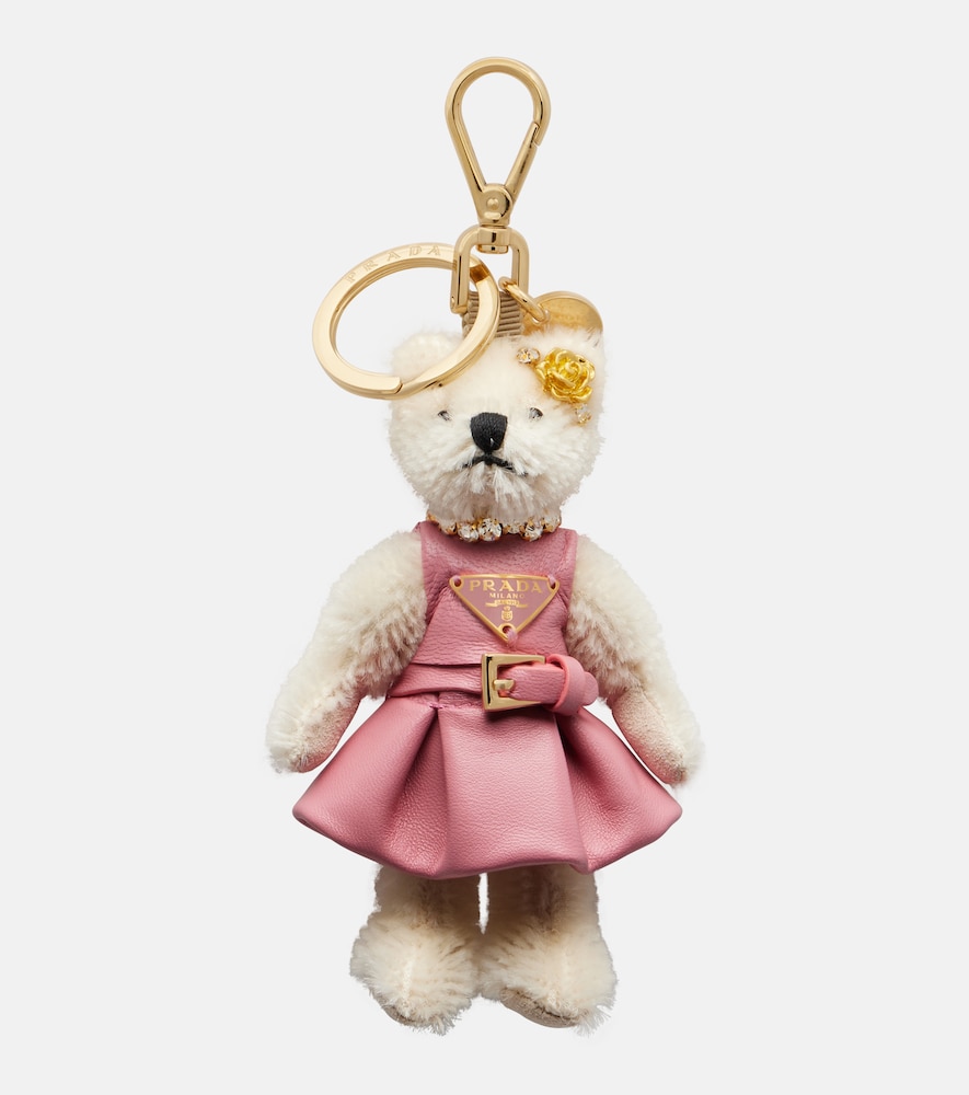 Prada Teddy bag charm