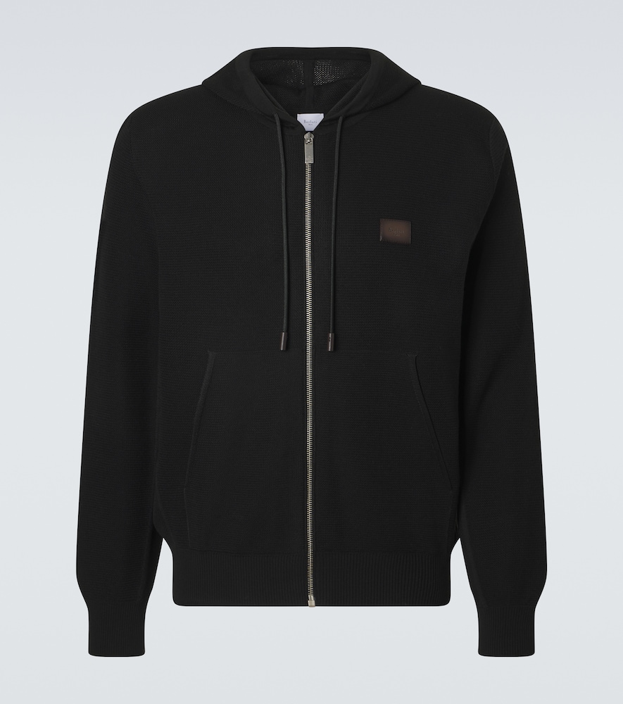 Wool And Silk Hoodie