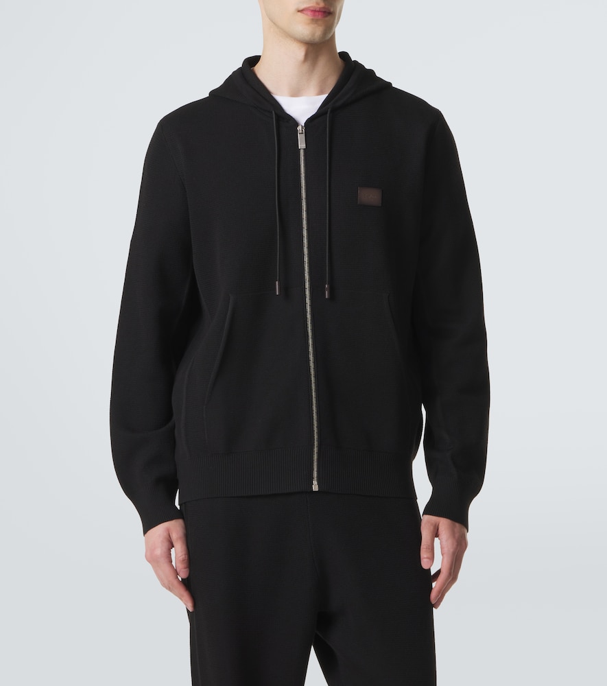 Wool And Silk Hoodie