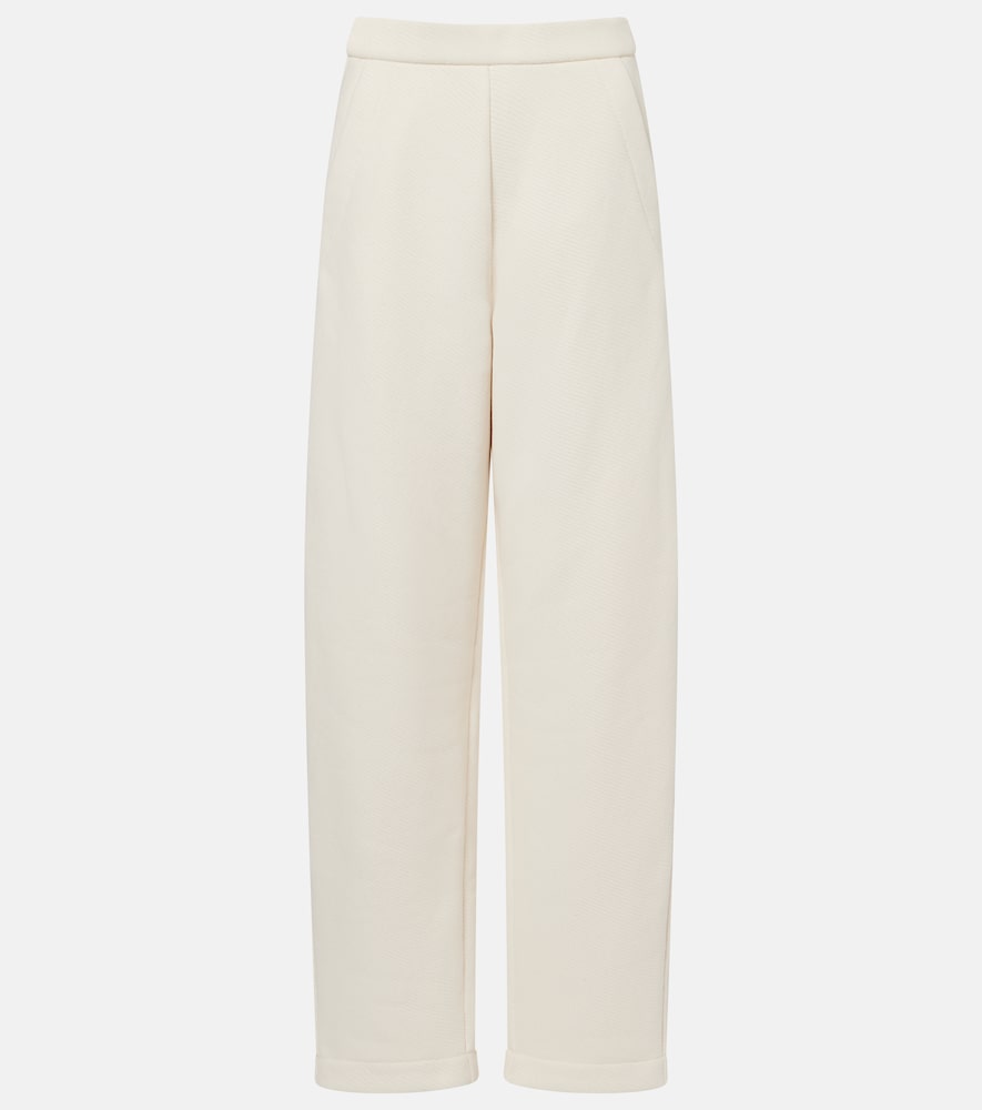Max Mara Dente cotton-blend sweatpants