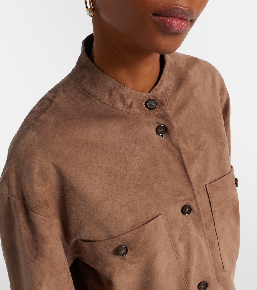  's Max Mara 's Max Mara Melodia Suede Jacket 