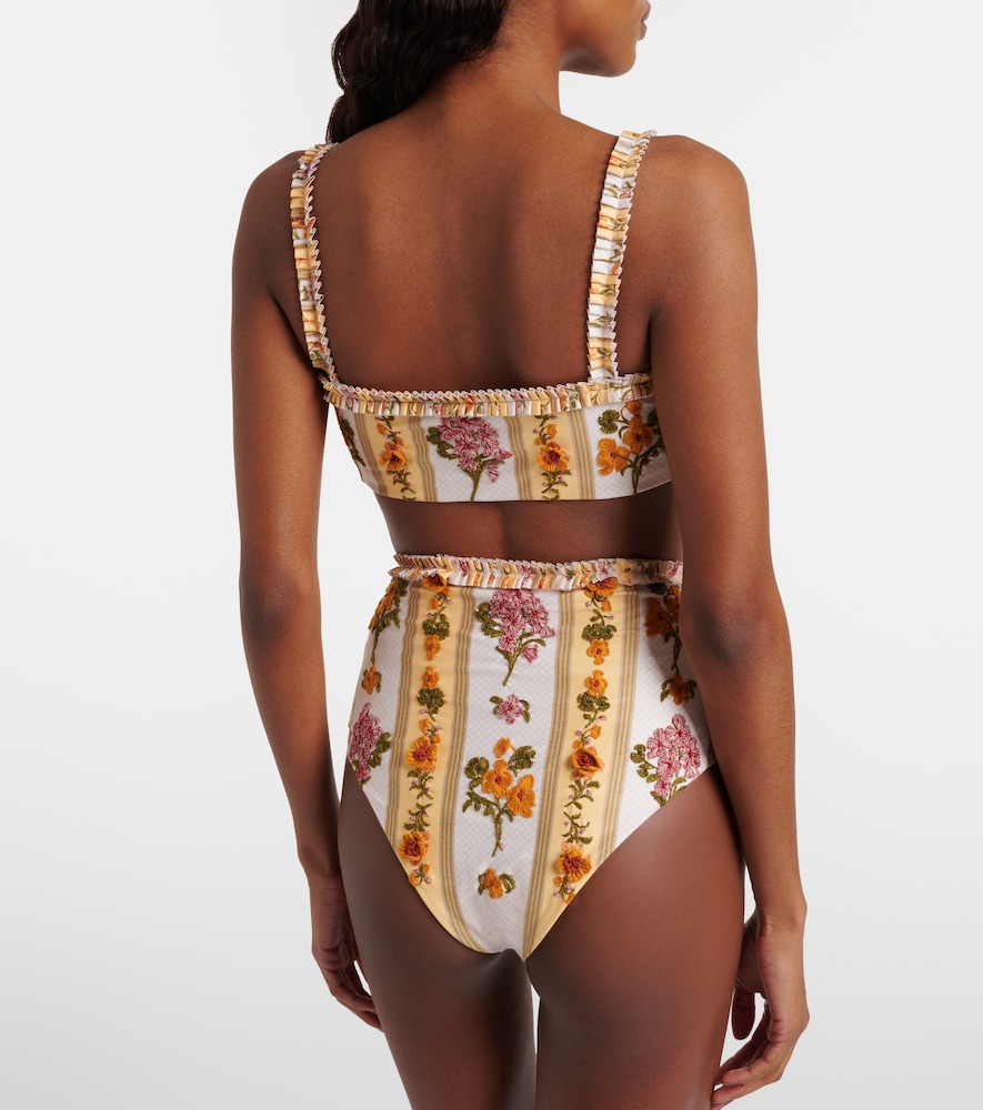  Agua By Agua Bendita Agua By Agua Bendita Besticktes Bikini-oberteil 