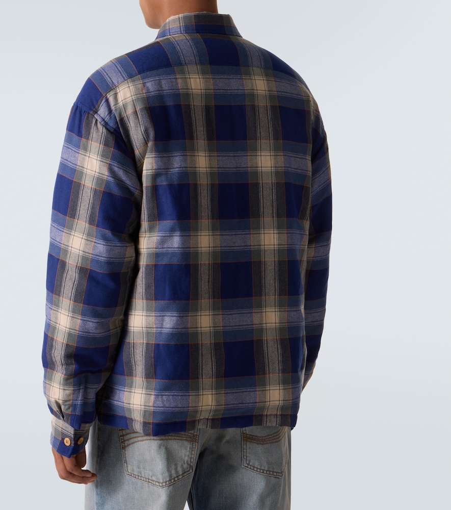  Visvim Visvim Keesey Wool And Linen Down Overshirt 