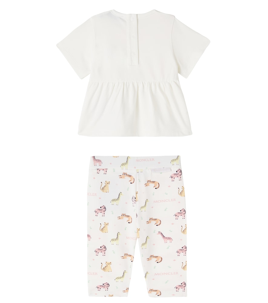  Moncler Enfant Moncler Enfant Baby Set Aus T-shirt Und Jogginghose 