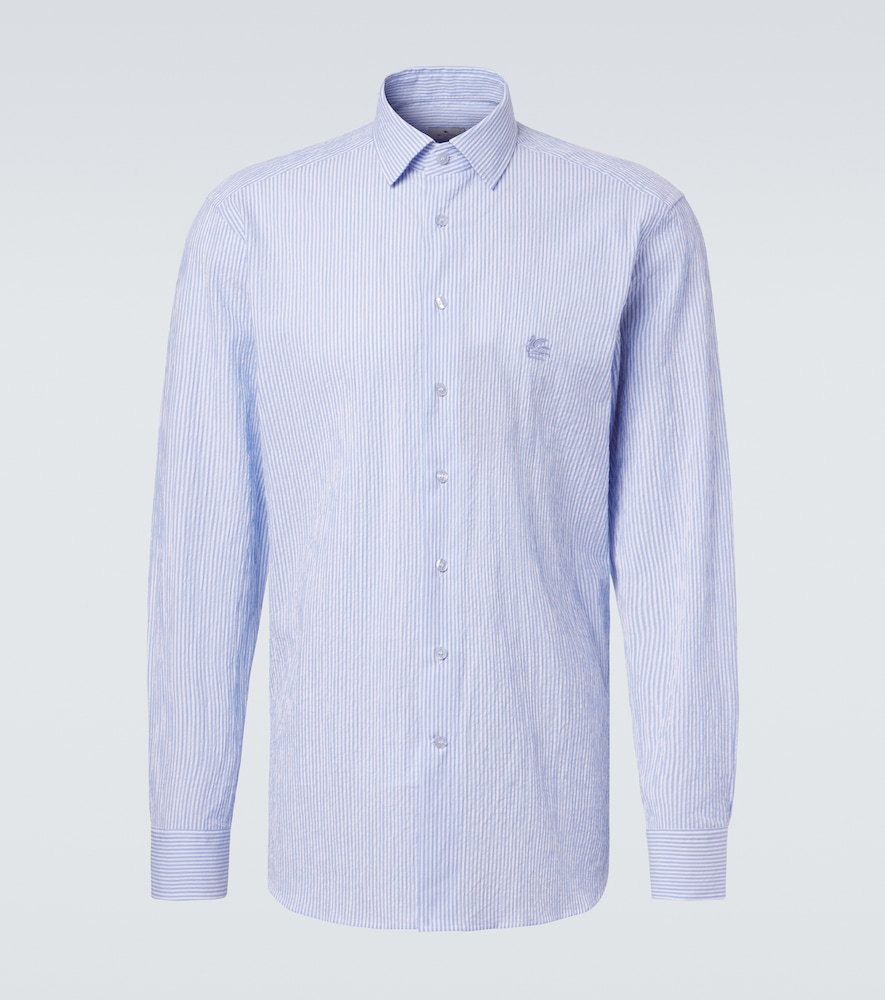 ETRO Etro Roma striped cotton shirt　Etro Roma ストライプ コットン シャツ