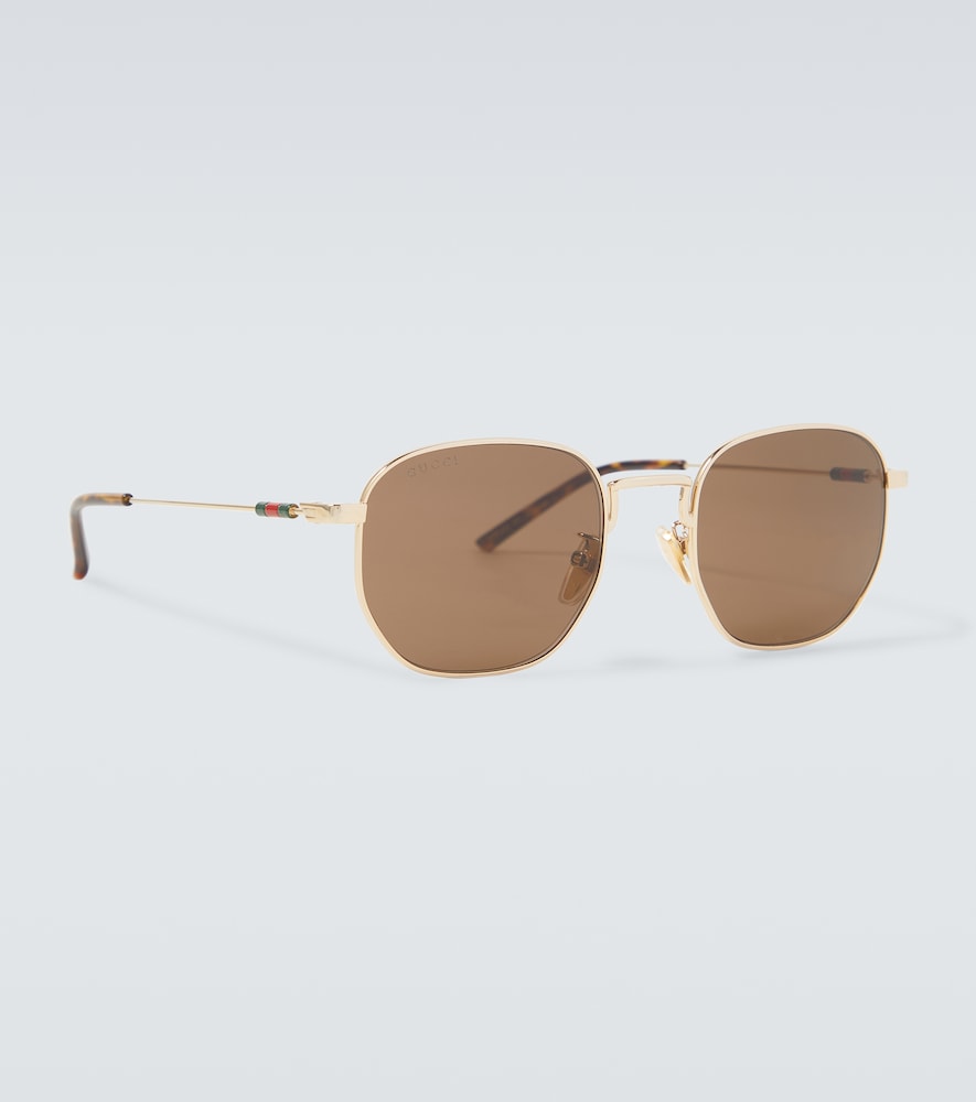  Gucci Gucci Runde Sonnenbrille 