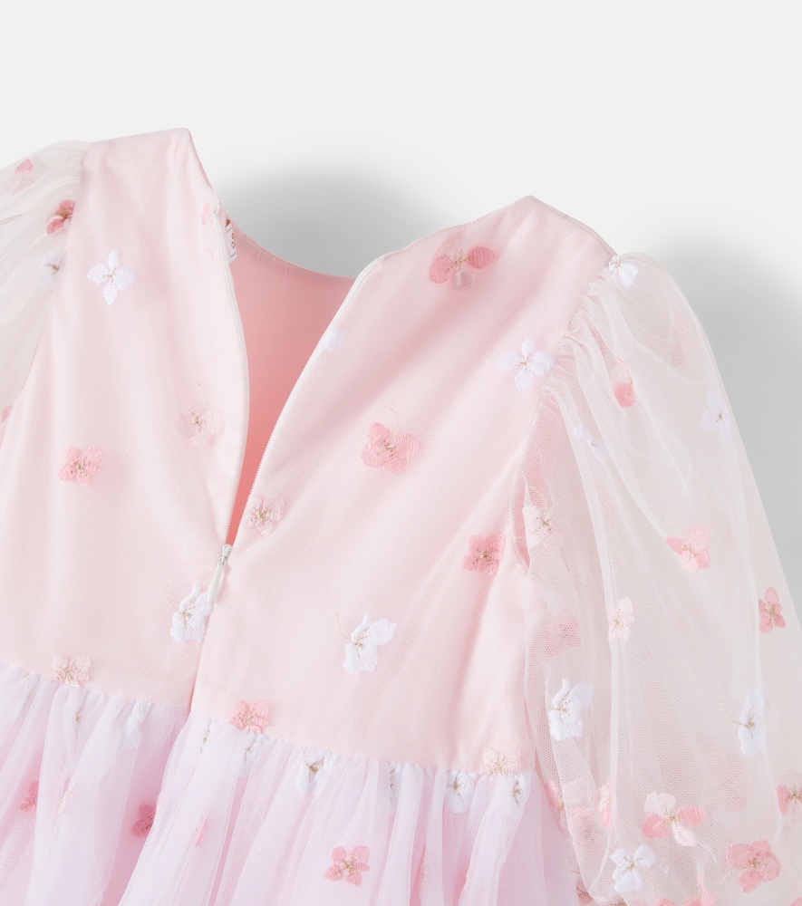  Tartine Et Chocolat Tartine Et Chocolat Besticktes Kleid Aus Tüll 
