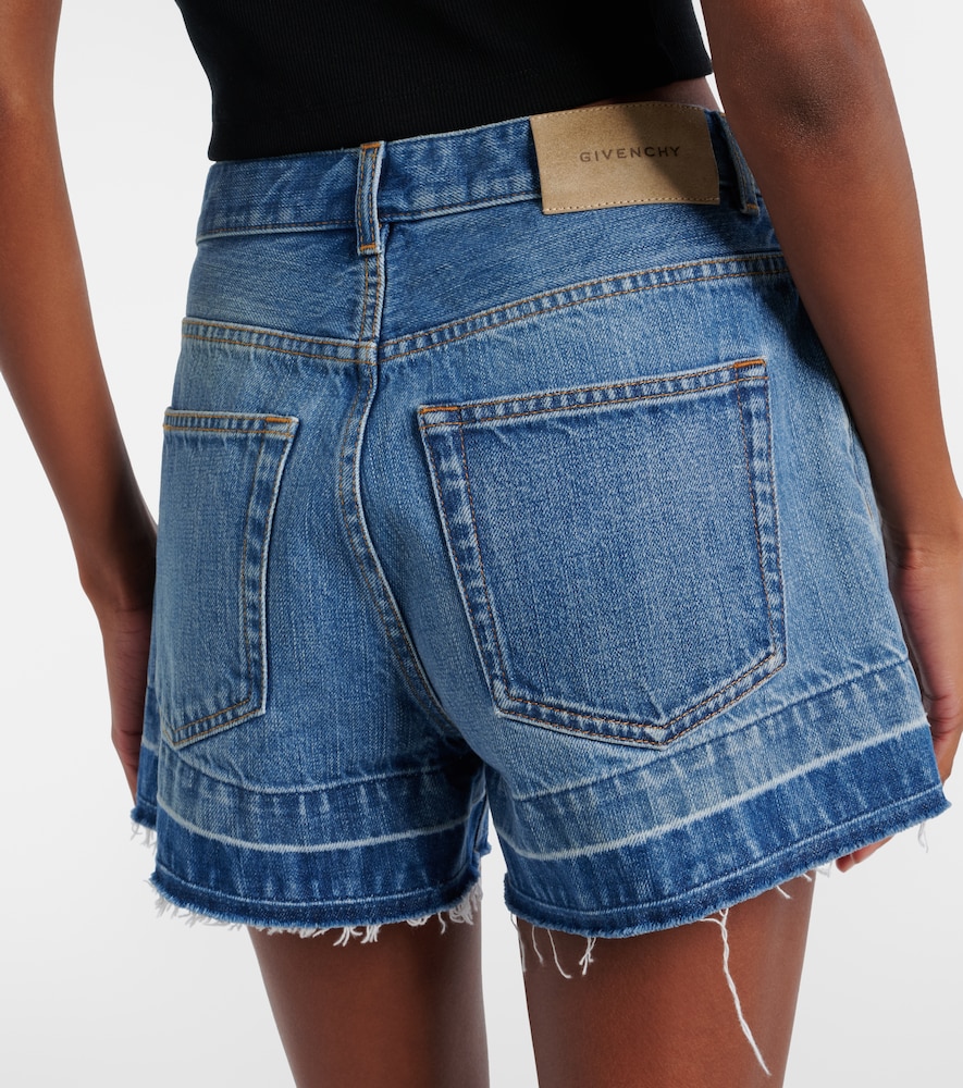  Givenchy Givenchy Mid-rise Jeansshorts 