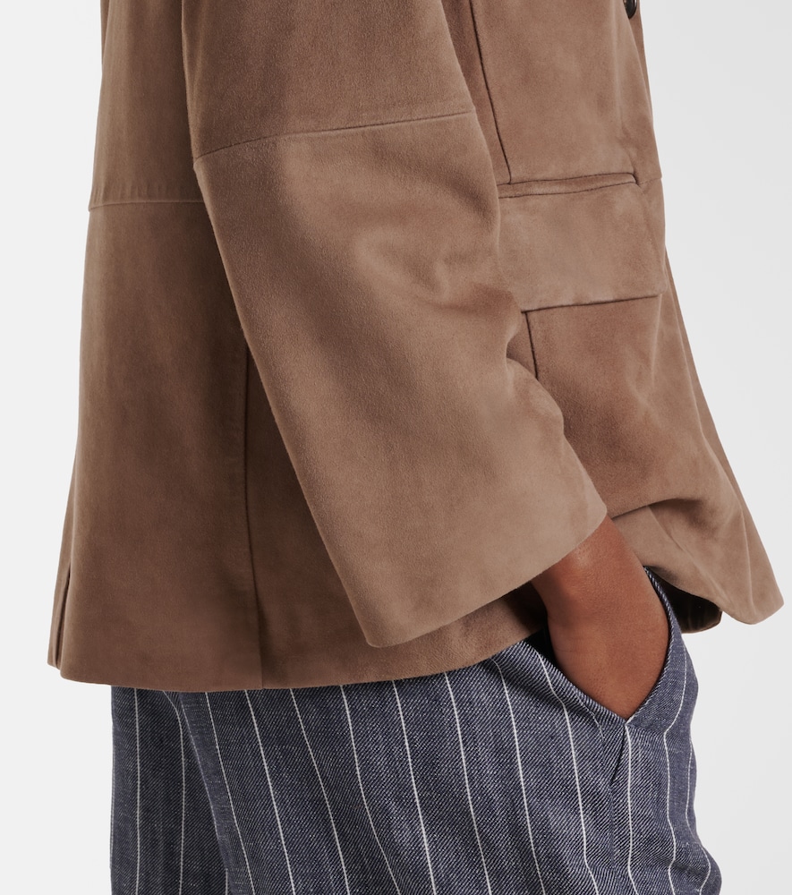  's Max Mara 's Max Mara Anfora Suede Jacket 