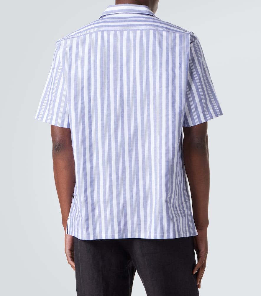  Brioni Brioni Hemd Aus Baumwollpopeline 