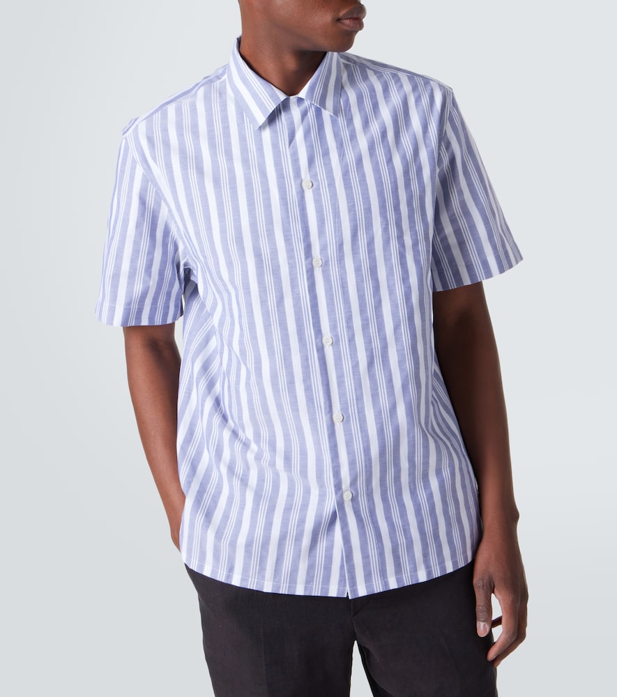  Brioni Brioni Hemd Aus Baumwollpopeline 