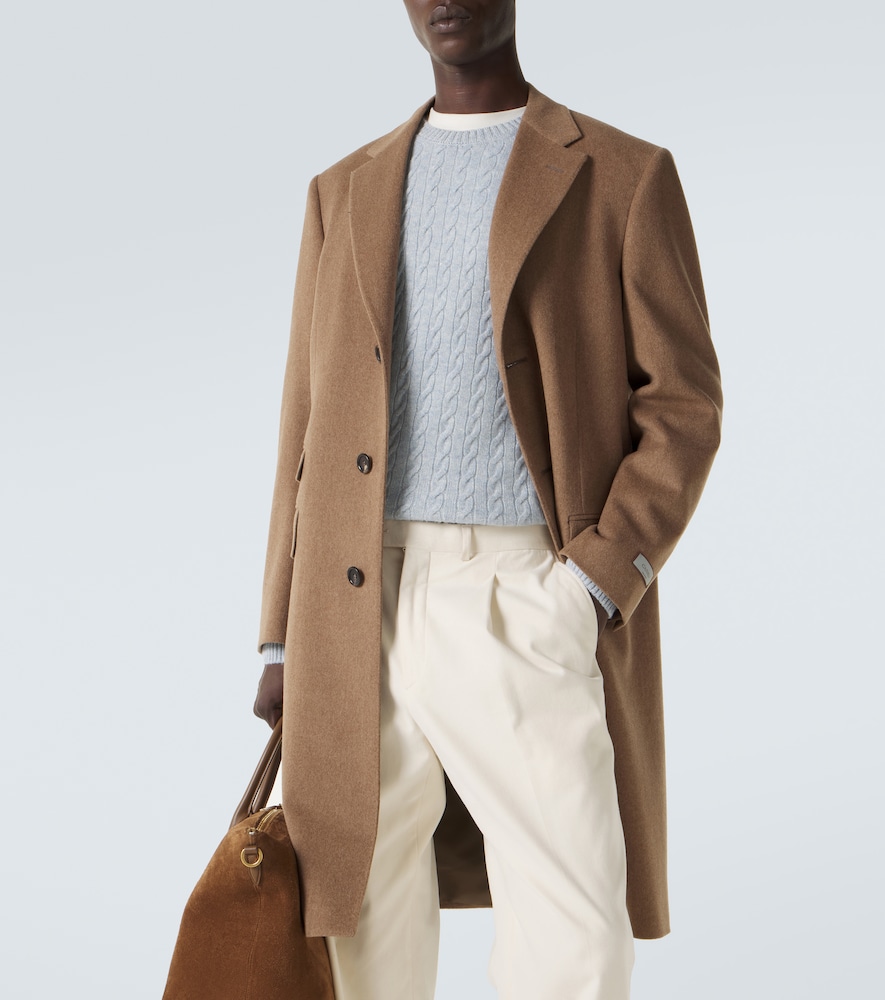  Canali Canali Single-breasted Wool Coat 