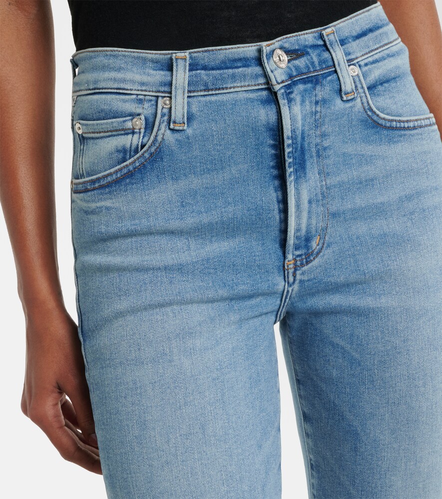 Caia High-Rise Straight Jeans