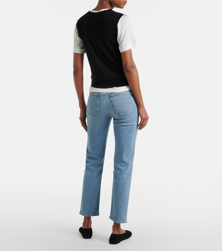 Caia High-Rise Straight Jeans