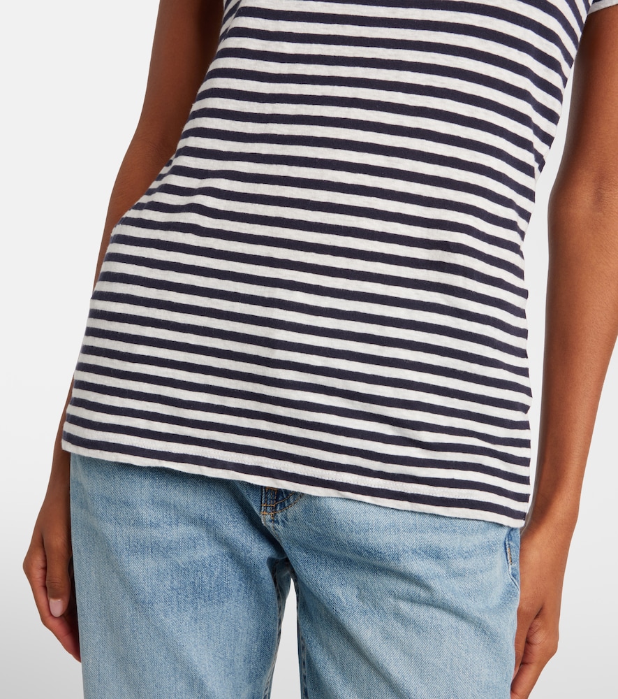 Lana Striped Cotton Jersey T-Shirt