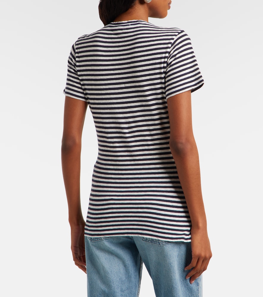 Lana Striped Cotton Jersey T-Shirt